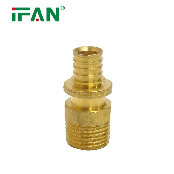 Brass PEX Axial Fitting Male Socket