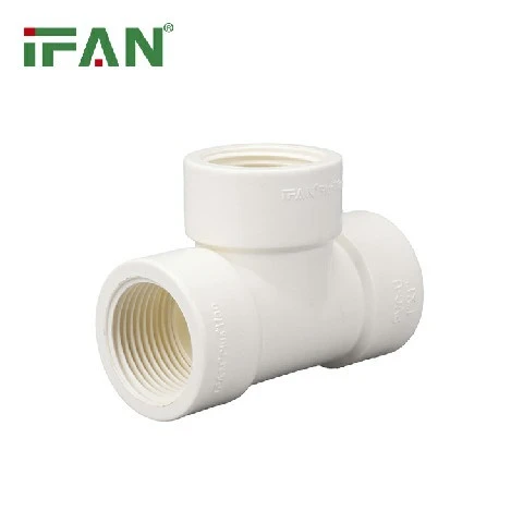 IFAN BS 4346 White UPVC Equal Tee factory