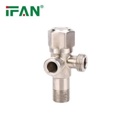 Válvula de ángulo de acero inoxidable IFAN 83034