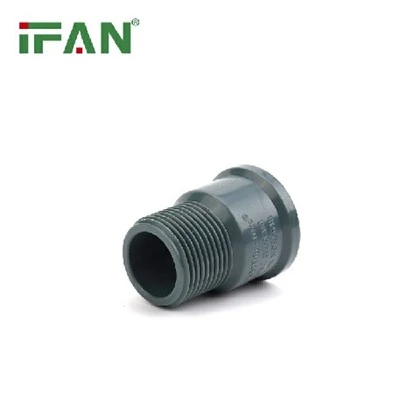 Conector macho IFAN NBR UPVC gris