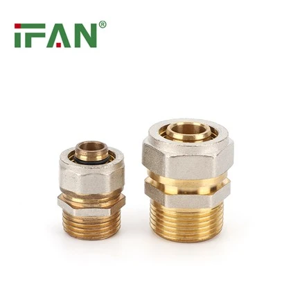 Accesorios macho de casquillo hembra de compresión PEX